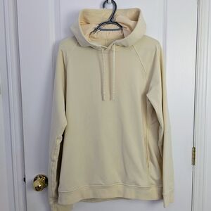 LULULEMON City Sweat Pullover Hoodie - Cream / Ivory - Large #221